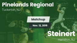 Matchup: Pinelands Regional vs. Steinert  2016