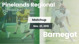 Matchup: Pinelands Regional vs. Barnegat  2016