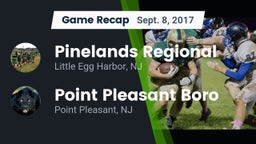Recap: Pinelands Regional  vs. Point Pleasant Boro  2017