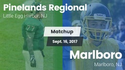 Matchup: Pinelands Regional vs. Marlboro  2017