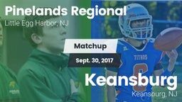 Matchup: Pinelands Regional vs. Keansburg  2017