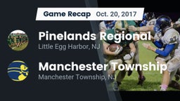 Recap: Pinelands Regional  vs. Manchester Township  2017