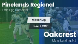 Matchup: Pinelands Regional vs. Oakcrest  2017