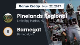 Recap: Pinelands Regional  vs. Barnegat  2017