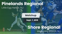 Matchup: Pinelands Regional vs. Shore Regional  2018