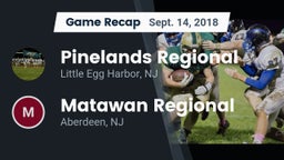 Recap: Pinelands Regional  vs. Matawan Regional  2018