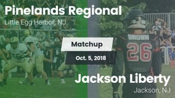 Matchup: Pinelands Regional vs. Jackson Liberty  2018