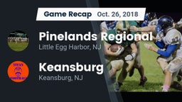 Recap: Pinelands Regional  vs. Keansburg  2018