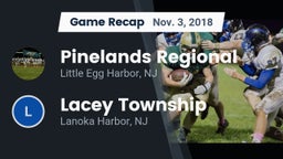 Recap: Pinelands Regional  vs. Lacey Township  2018