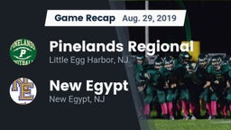 Recap: Pinelands Regional  vs. New Egypt  2019