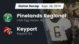 Recap: Pinelands Regional  vs. Keyport  2019