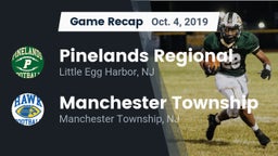 Recap: Pinelands Regional  vs. Manchester Township  2019