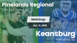 Matchup: Pinelands Regional vs. Keansburg  2019