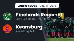 Recap: Pinelands Regional  vs. Keansburg  2019