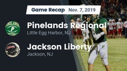 Recap: Pinelands Regional  vs. Jackson Liberty  2019