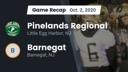 Recap: Pinelands Regional  vs. Barnegat  2020
