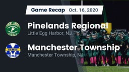 Recap: Pinelands Regional  vs. Manchester Township  2020