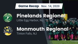 Recap: Pinelands Regional  vs. Monmouth Regional  2020