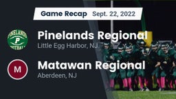 Recap: Pinelands Regional  vs. Matawan Regional  2022