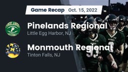 Recap: Pinelands Regional  vs. Monmouth Regional  2022