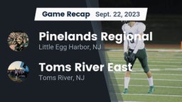 Recap: Pinelands Regional  vs. Toms River East  2023