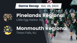 Recap: Pinelands Regional  vs. Monmouth Regional  2023