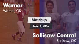 Matchup: Warner vs. Sallisaw Central  2016