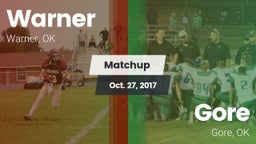 Matchup: Warner vs. Gore  2017