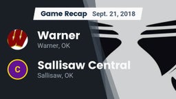 Recap: Warner  vs. Sallisaw Central  2018