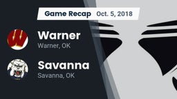 Recap: Warner  vs. Savanna  2018