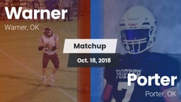 Matchup: Warner vs. Porter  2018