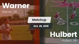 Matchup: Warner vs. Hulbert  2018