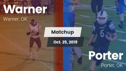 Matchup: Warner vs. Porter  2019
