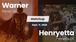 Matchup: Warner vs. Henryetta  2020