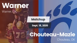 Matchup: Warner vs. Chouteau-Mazie  2020