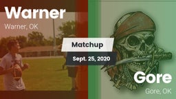 Matchup: Warner vs. Gore  2020