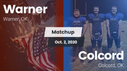 Matchup: Warner vs. Colcord  2020
