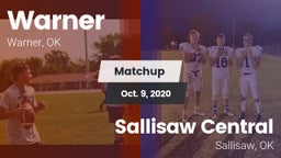 Matchup: Warner vs. Sallisaw Central  2020