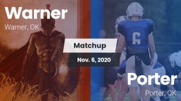 Matchup: Warner vs. Porter  2020
