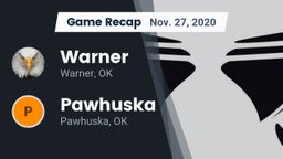 Recap: Warner  vs. Pawhuska  2020