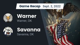 Recap: Warner  vs. Savanna  2022