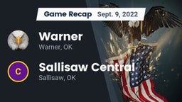 Recap: Warner  vs. Sallisaw Central  2022