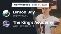 Recap: Lemon Bay  vs. The King's Academy 2020