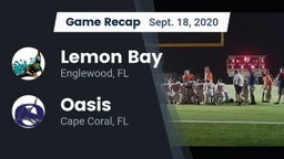 Recap: Lemon Bay  vs. Oasis  2020