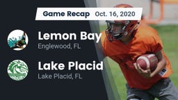 Recap: Lemon Bay  vs. Lake Placid  2020