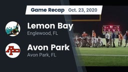 Recap: Lemon Bay  vs. Avon Park  2020