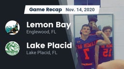 Recap: Lemon Bay  vs. Lake Placid  2020