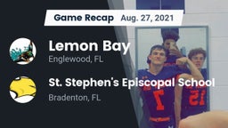 Recap: Lemon Bay  vs. St. Stephen's Episcopal School 2021