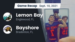 Recap: Lemon Bay  vs. Bayshore  2021