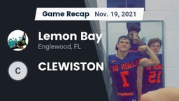 Recap: Lemon Bay  vs. CLEWISTON 2021